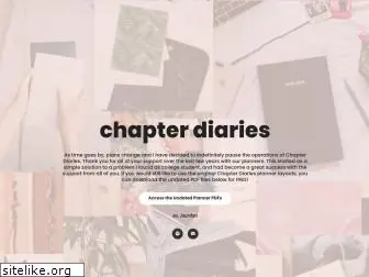 chapterdiaries.com