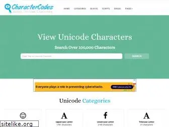 charactercodes.net