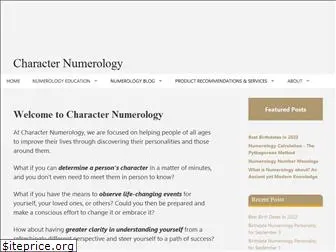 characternumerology.com