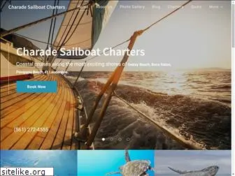 charadesailboatcharters.com