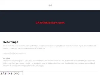 charliemanson.com