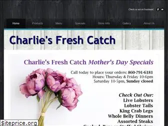 charliesfreshcatch.com