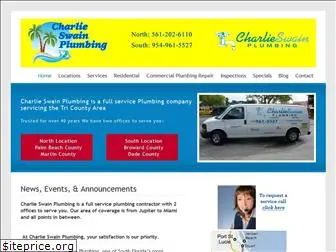 charlieswainplumbing.com