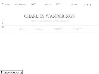 charlieswanderings.com