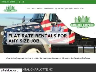 charlottedumpsterservice.com