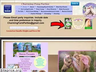 charmingponyparties.com