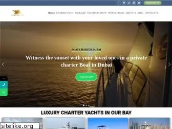 charterboatdubai.com