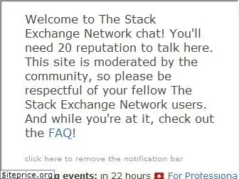 chat.stackexchange.com