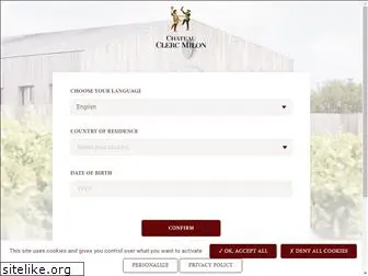 chateau-clerc-milon.com