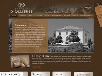 chateau-ollieres.com