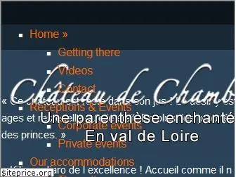 chateauchambiers.com