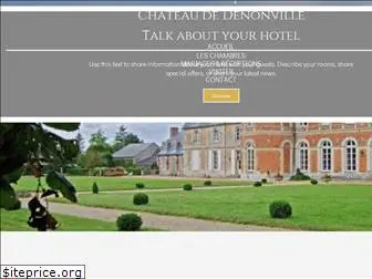 chateaudedenonville.fr