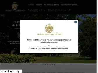 chateaudelaferriere.com