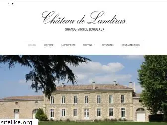 chateaudelandiras.com