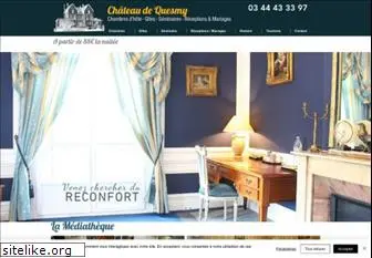 chateaudequesmy.com