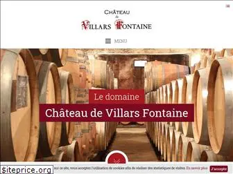 chateaudevillarsfontaine.com