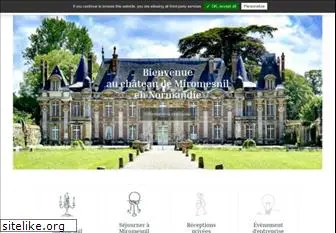 chateaumiromesnil.com