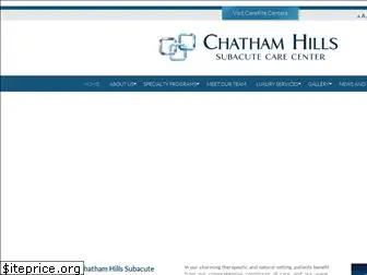 chathamhillssubacute.com