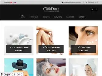 chaudierecosmetics.com