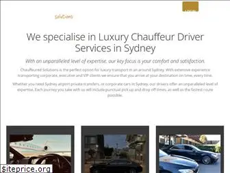 chauffeuredsolutions.com.au