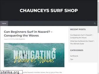 chaunceyssurfshop.com