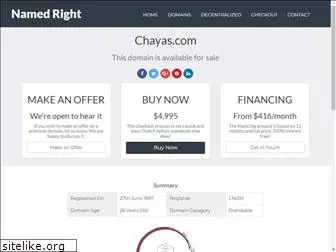 chayas.com