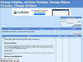 cheapairfare.activeboard.com