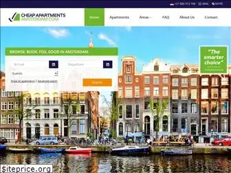 cheapapartmentsamsterdam.com