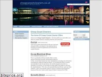 cheapcarpetcleaners.co.uk