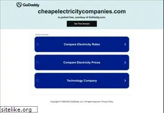 cheapelectricitycompanies.com