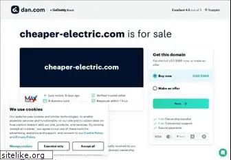 cheaper-electric.com