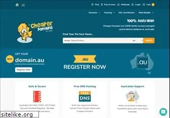 cheaperdomains.com.au