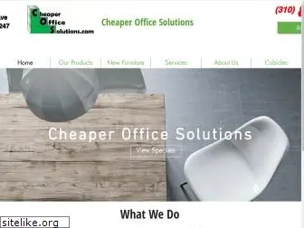 cheaperofficesolutions.com