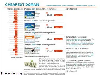 cheapestdomain.info