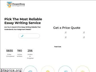 cheapestessaywritingservice.com