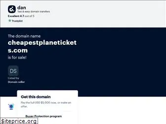 cheapestplanetickets.com