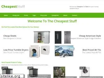 www.cheapeststuff.co.uk website price