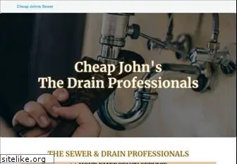 cheapjohnssewer.com