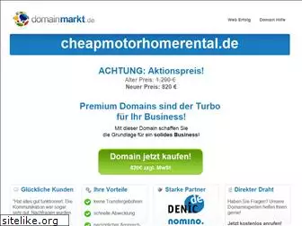 cheapmotorhomerental.de