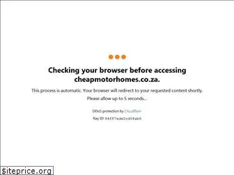 cheapmotorhomes.co.za