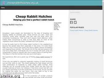 cheaprabbithutches.org.uk