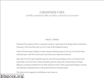 cheapsidecafe.com