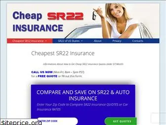 cheapsr22insurance.us