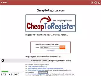 cheaptoregister.com