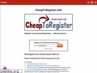 cheaptoregister.info