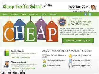 cheaptrafficschoolforless.com