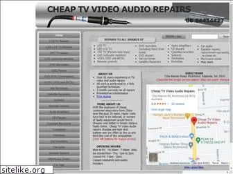 cheaptvvideoaudiorepairs.com