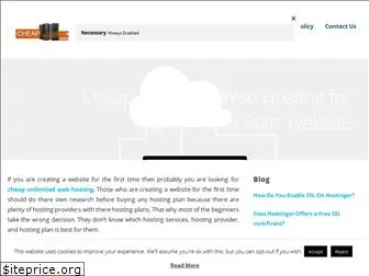 cheapunlimitedwebhostings.com
