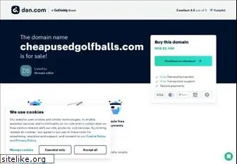 cheapusedgolfballs.com