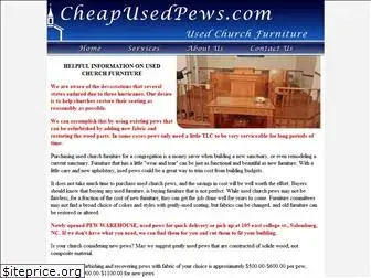 cheapusedpews.com